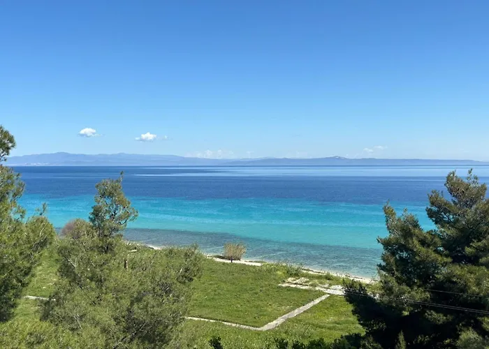 First In The Sea With Amazing View House * Kriopigi
