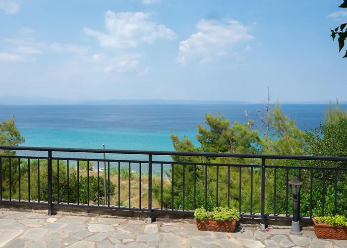 First In The Sea With Amazing View House Holiday home Kriopigi